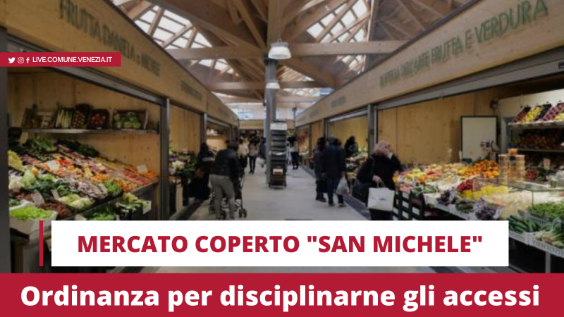 Ordinanza per disciplinare gli accessi del mercato